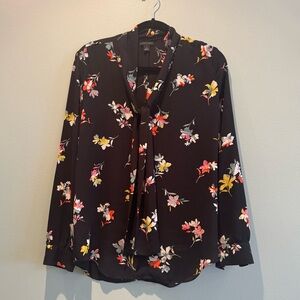Ann Taylor Floral Blouse